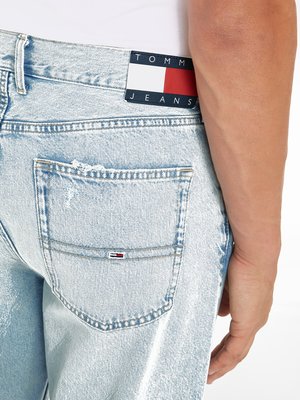 Jeans Isaac aus Baumwolle, Relaxed Tapered Fit