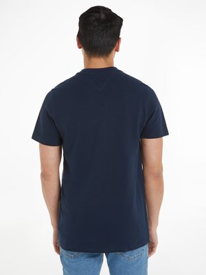 T-Shirt-in-Piqué-Qualität-mit-Brusttasche