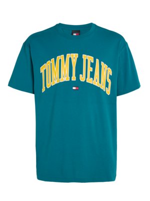 T-Shirt mit großem "Tommy Jeans" Schriftzug 