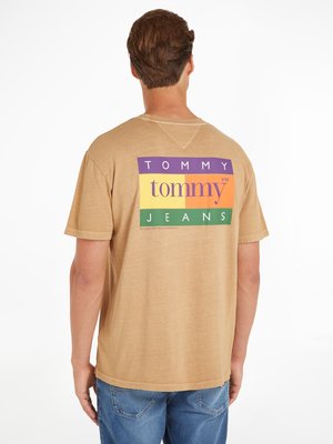 T-Shirt mit Logo-Print auf Brust und Rückenseite