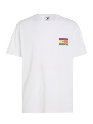 T-Shirt mit Logo-Print auf Brust und Rückenseite
