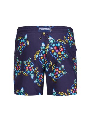 Badeshorts-mit-Schildkröten-Motiven-aus-Gemstones