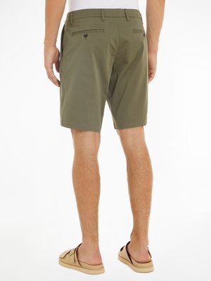 Shorts-Harlem-mit-Webstruktur,-Relaxed-Tapered-Fit