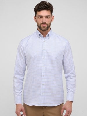 Hemd aus Baumwolle mit Karo-Muster, Modern Fit