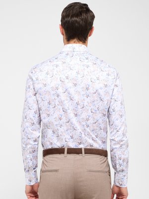 Hemd aus Baumwolle mit floralem Print, Slim Fit