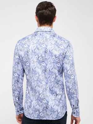 Hemd in Super Soft Quality mit floralem Print, Slim Fit