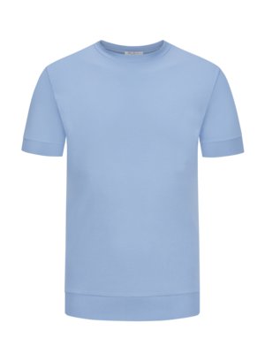Glattes T-Shirt in Jersey-Qualität aus Pima-Baumwolle