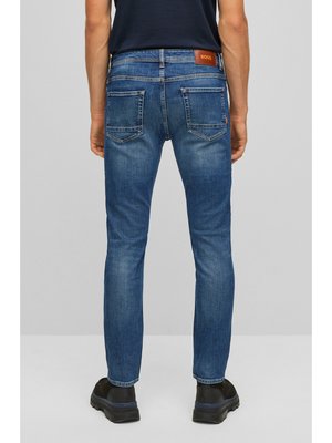 Jeans Taber im Washed-Look, Tapered Fit
