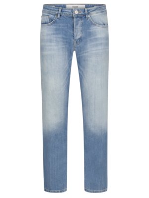 Jeans im Light-Washed-Look, Tapered Fit