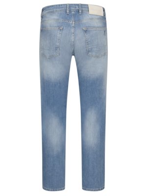 Jeans im Light-Washed-Look, Tapered Fit