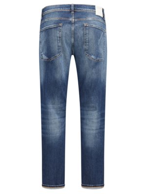 Jeans-Rheinau-in-Used-Optik-und-verkürztem-Bein,-Relaxed-Fit