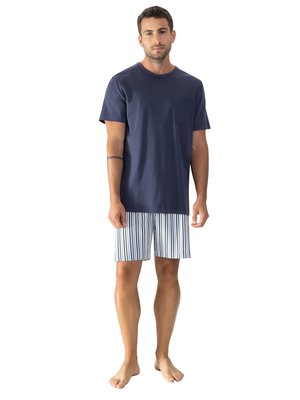 Kurzer-Schlafanzug-Serie-Light-Stripes