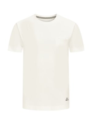 Softes-T-Shirt-in-Jersey-Qualität-mit-Brusttasche