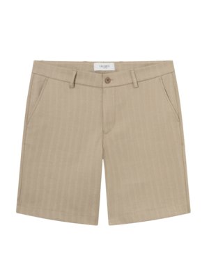 Shorts mit Fischgrad-Muster