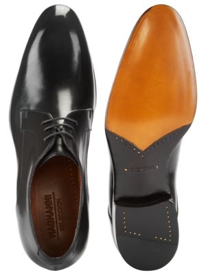 Handgefertigte Derby-Schuhe aus Glattleder, Serie Seleccion