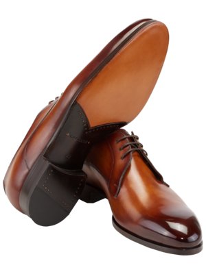 Handgefertigte-Derby-Schuhe-aus-Glattleder,-Serie-Seleccion