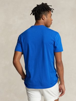 Sport T-Shirt in Jersey-Qualität mit Label-Print