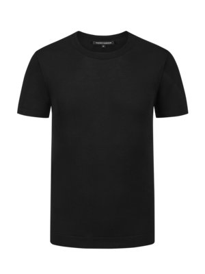 Feinstrick-T-Shirt-aus-Superior-Pima-Baumwolle,-Garment-Dyed