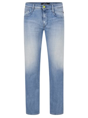 Basic Jeans Anbass im Bleached-Look, Slim Fit