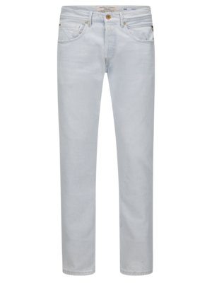 Jeans-Willbi-mit-Distressed-Details,-Regular-Slim-Fit