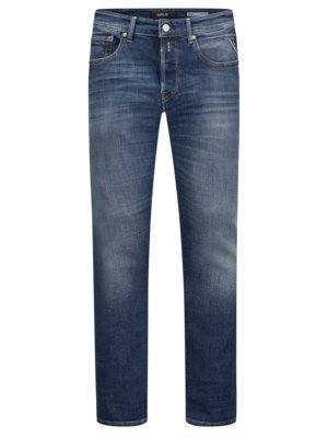 Jeans Willbi im Washed-Look, Regular Slim Fit