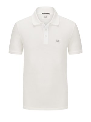 Softes Poloshirt in Jersey-Qualität mit Logo-Applikation
