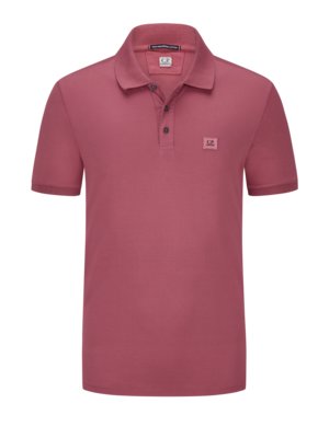 Softes Poloshirt in Jersey-Qualität mit Logo-Applikation