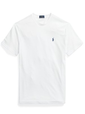 T-Shirt aus Frottee mit Logostickerei 