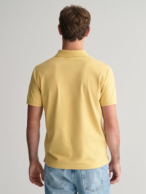 Poloshirt Piquê mit Kontrast-Details und Stretch 