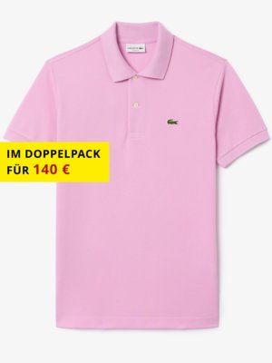 Piqué-Poloshirt-L1212-Classic-Fit,-mit-kleinem-Krokodil-Aufnäher