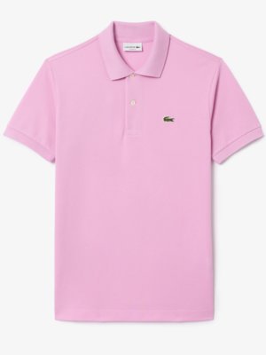 Piqué-Poloshirt-L1212-Classic-Fit,-mit-kleinem-Krokodil-Aufnäher