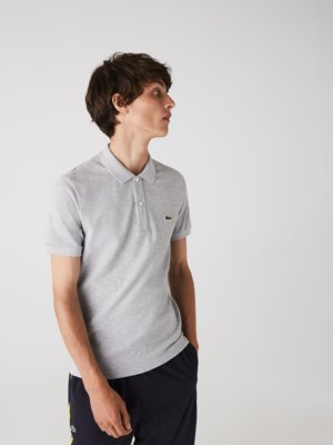 Piqué-Poloshirt PH4012 Slim Fit, mit Krokodil-Aufnäher