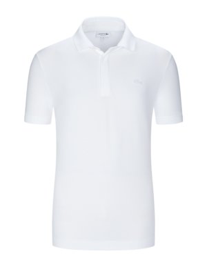 Poloshirt-mit-Logo-Stickerei-und-Stretchanteil,-Regular-Fit