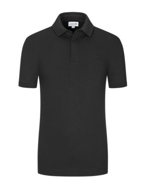 Poloshirt-mit-Logo-Stickerei-und-Stretchanteil,-Regular-Fit