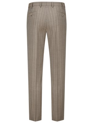 Anzug-aus-Schurwolle-mit-Streifenmuster,-Shaped-Fit