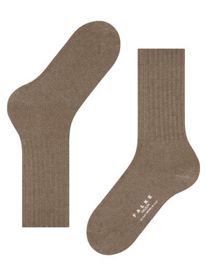 Socken Nelson mit Merinowolle und Rippstruktur