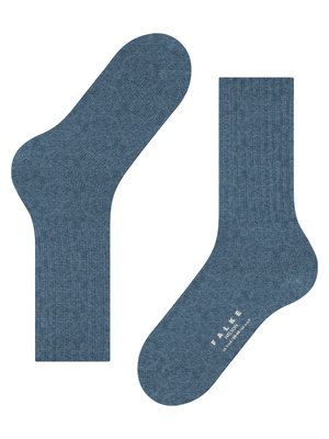 Socken Nelson mit Merinowolle und Rippstruktur