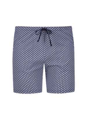Pyjama-Shorts-mit-Allover-Print