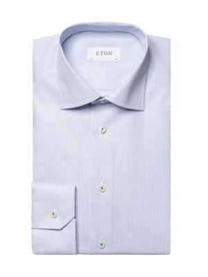 Hemd mit Fineliner-Muster, Slim