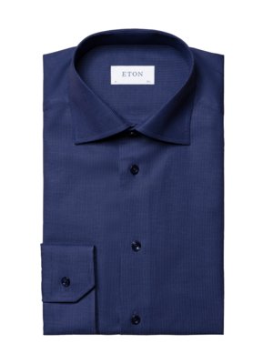 Hemd mit Pint Dot-Muster und Kentkargen, Super Slim