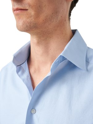 Hemd mit Pint Dot-Muster und Kentkargen, Super Slim