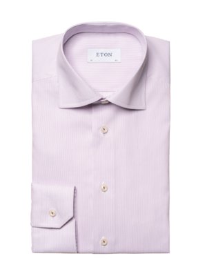 Hemd mit Fineliner-Muster, Super Slim