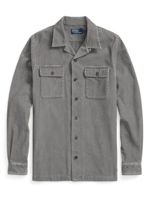 Overshirt-in-Cord-Qualität,-Classic-Fit