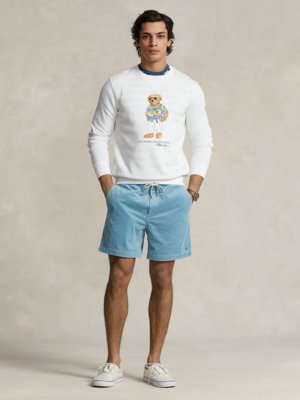 Sweatshirt-mit-Polo-Bear-Print