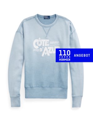 Vintage Fleece-Sweatshirt Côte d'Azur