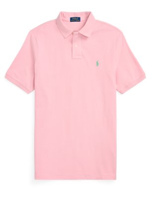 Softes-Poloshirt-in-Piqué-Qualität,-Custom-Slim-Fit