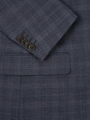 Anzug mit tonalem Glencheck-Muster