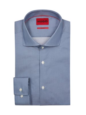 Hemd in feiner Twill-Qualität, Slim Fit