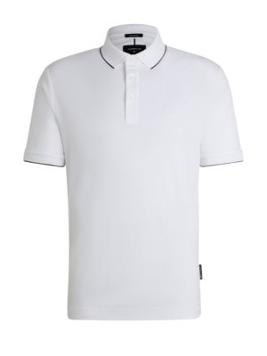 Glattes Poloshirt aus merzerisierter Baumwolle, PORSCHE-Edition