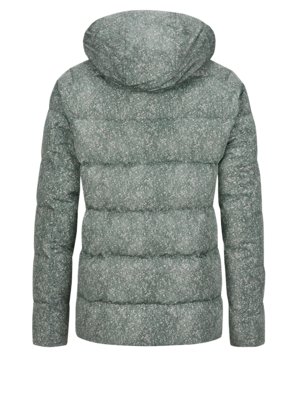 Steppjacke mit Daunenfüllung und feiner Musterung